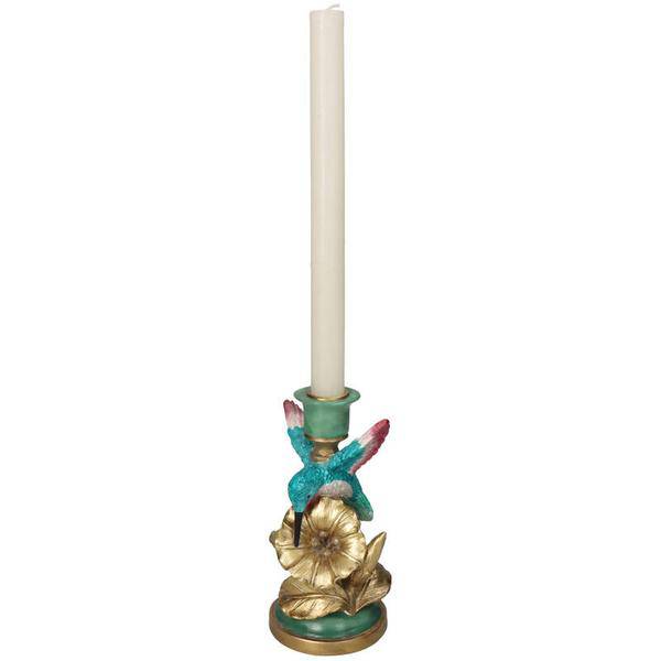 Image of Kerzenständer Kolibri – 17cm – Kompakter Vogel – Kerzenhalter – Verspieltes Design für Tisch & Regal-1