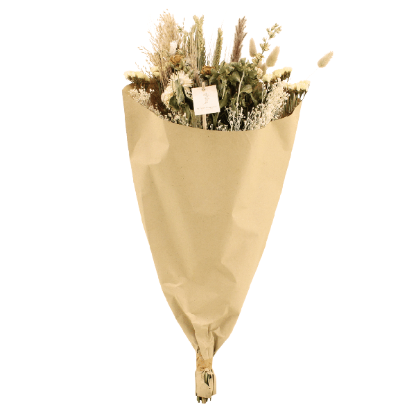Image of Trockenblumen Feldblumenstrauß Ø25cm ↕60cm – dekorativer Trockenblumenstrauß für Vase, Tischdeko, Wohnzimmer & Geschenkidee-0