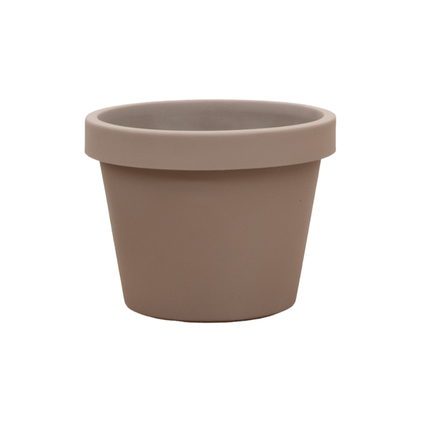 Image of Topf Lira Tortora – Pflanzgefäß Ø65cm x H58cm – Moderner Pflanzkübel – Hochwertiges Material – Ideal für große Zimmerpflanzen und Outdoor-0