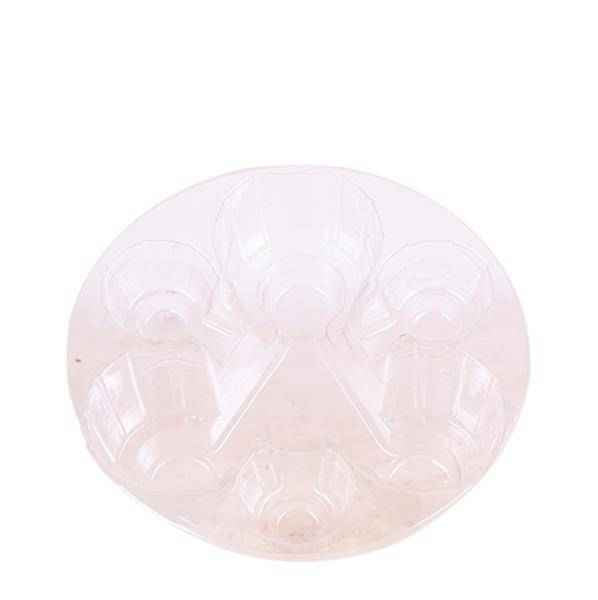 Image of Einlage mit Wasserreservoir für Orchideenschale – Bewässerungssystem für Orchideen – Jungle – Bouquet 3x9cm + 3x WaterWicks – Ø25cm-0