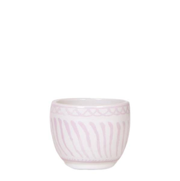 Image of Topf Granada – Rosa – Ø6cm – Dekorativer Keramiktopf – Mediterranes Design – Glasiert & langlebig – Für Zimmerpflanzen & Deko-0