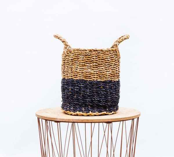 Image of Korb Vic – Flechtkorb – 26x33cm – Natürlicher Aufbewahrungskorb für Zuhause & Büro-2