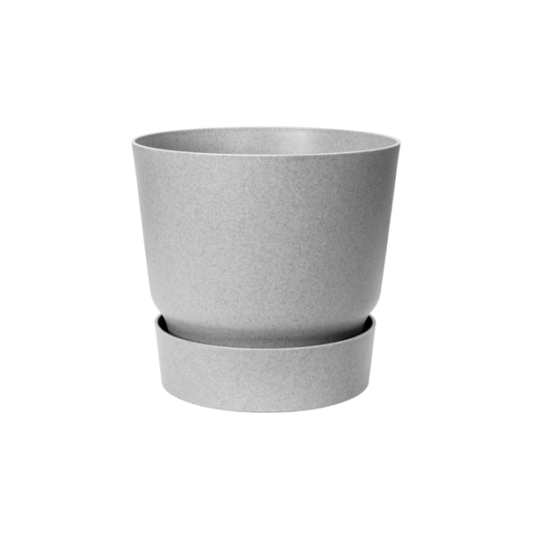 Image of Greenville Pflanztopf Grau – D39 x H37 – Blumentopf für Innen & Außen – Stilvolles Pflanzgefäß – Eleganter Übertopf für große Zimmer-0