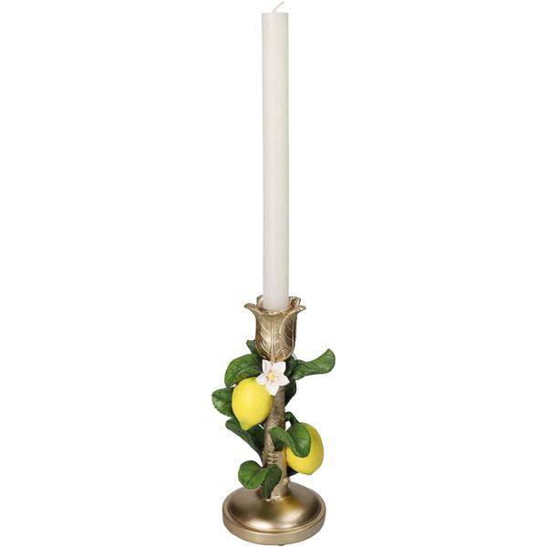 Image of Kerzenständer Deko Gelb – dekorativer Kerzenhalter, Tischdeko & Wohnaccessoire für Zuhause-3
