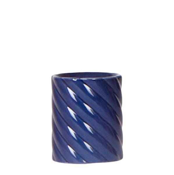 Image of Candy Dekotopf – Hoch – Blau – Ø6cm – Keramik Übertopf in Pastellblau – Stilvoller Blumentopf für Mini – Orchideen & Zimmerpflanzen – Pflanzentopf