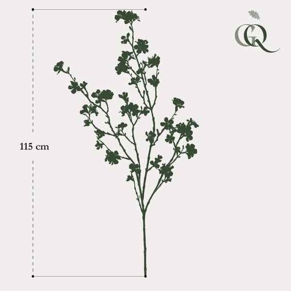 Image of Künstliche Japanische Kirschblüten Zweige Rosa 95cm 4er Set Realistische Sakura Kunstblumen Deko Für Vase Wohnzimmer Tischdeko Hochzeit & Event-4