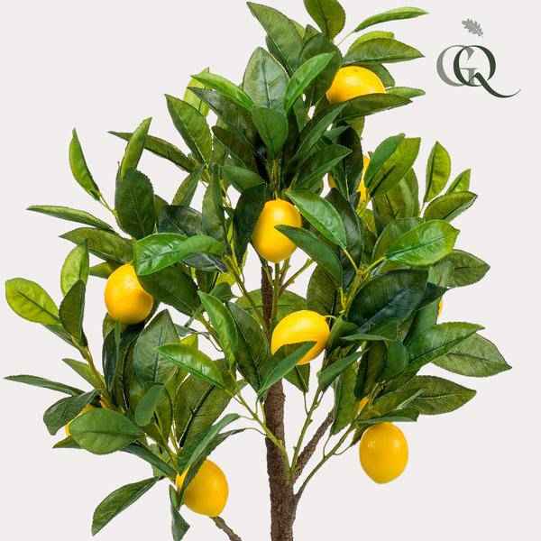 Image of Kunstpflanze Citrus Limonia – Zitronenbaum – 72cm – künstlicher Baum mit realistischen Blättern & Früchten – Deko-Pflanze für Zimmer & Büro