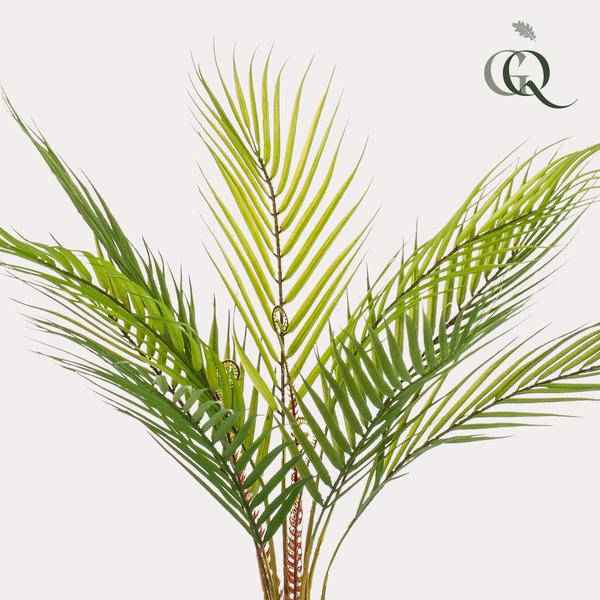 Image of Kunstpflanze Chamaedorea Elegans – Bergpalme – 50cm – künstliche Mini – Palme mit naturgetreuen Fiederblättern – pflegefrei-2