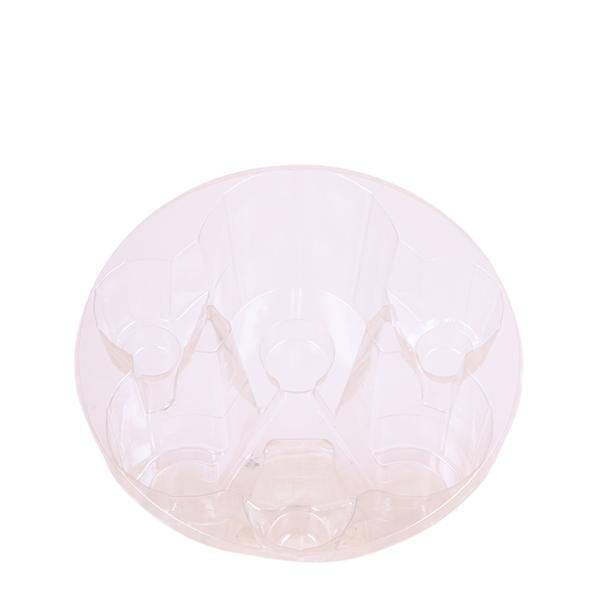 Image of Einlage mit Wasserreservoir für Orchideenschale – Bewässerungssystem für Orchideen – Feldstrauß 1x12cm + 2x9cm + 3x WaterWicks – Ø25cm-0