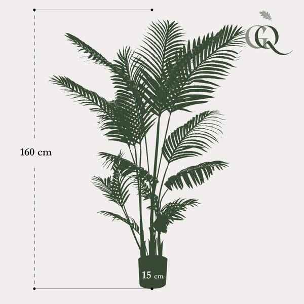 Image of Kunstpalme Howea forsteriana – 160cm – Realistische Kentia – Palme – Pflegefrei – Hypoallergen – Für Wohnzimmer, Büro & Wintergarten – Highlight-4