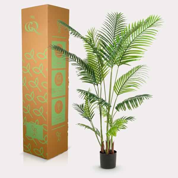 Image of Kunstpalme Howea forsteriana – 160cm – Realistische Kentia – Palme – Pflegefrei – Hypoallergen – Für Wohnzimmer, Büro & Wintergarten – Highlight-3