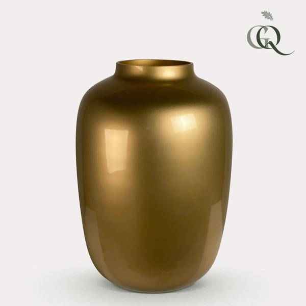 Image of Kerzenständer Deko Gold Glas ↕35cm – dekorativer Kerzenhalter, Tischdeko & Wohnaccessoire für Zuhause-1