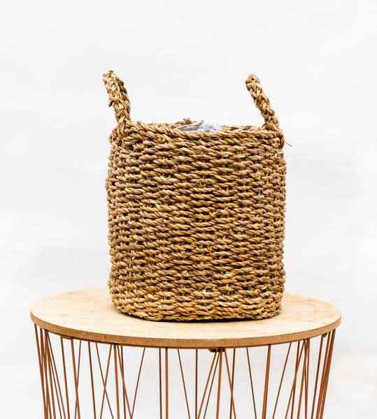 Image of Korb Jack – Pflanzkorb 42x36cm – Robust & Natürlich – Dekorativer Übertopf für Pflanzen – Vielseitig & Platzsparend – Für Indoor & Outdoor-2