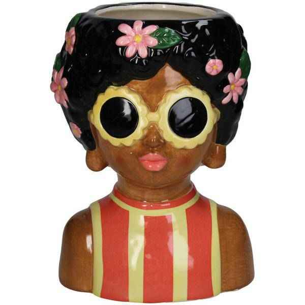 Image of Vase – Jenny – Damenfigur aus Dolomit – 22cm hoch – Skulpturale Dekovase – Künstlerisches Wohnaccessoire – Für Trockenblumen & als Dekoobjekt-0