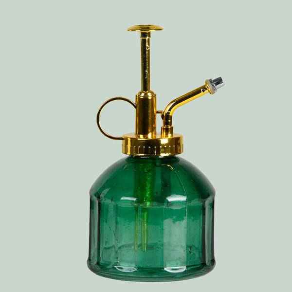 Image of Pflanzensprüher Grün – 250ml – Feiner Sprühnebel für Zimmerpflanzen & Anzucht – Handlicher Zerstäuber – Dekorative Glas – Sprühflasche-0