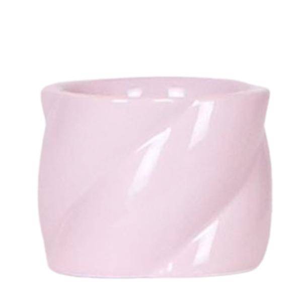 Image of Dekotopf Candy – Rosa – Ø9cm – Keramik Blumentopf in glänzender Optik – Runde Form – Für Orchideen, Sukkulenten & Zimmerpflanzen-0