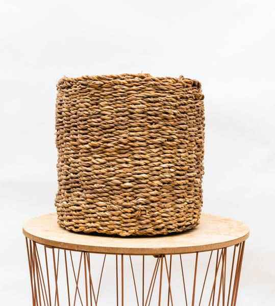 Image of Korb Ido – 26cmx33cm – Moderner Aufbewahrungskorb – Vielseitig & Robust – Für Pflanzen, Haushalt & Dekoration – Naturmaterialien-2