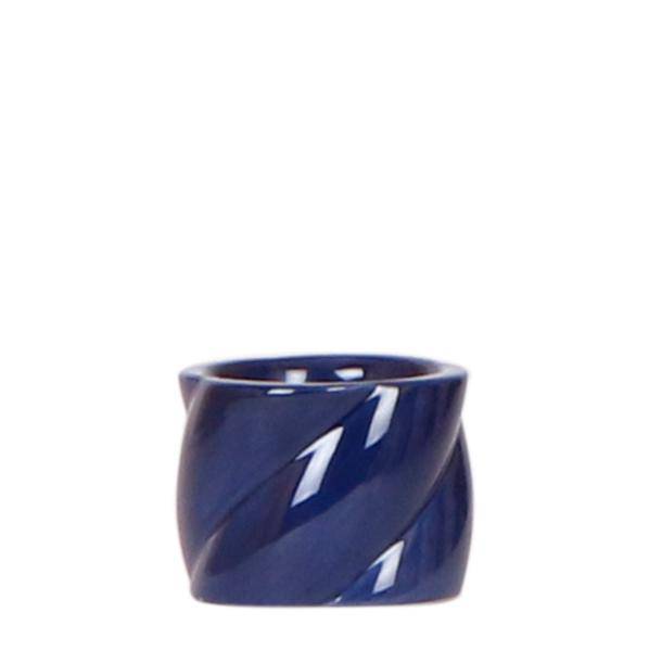 Image of Dekotopf Candy – Blau – Ø6cm – Farbiger Keramik Blumentopf in glänzender Optik – Runde Form – Für Mini-Pflanzen & Orchideen-0