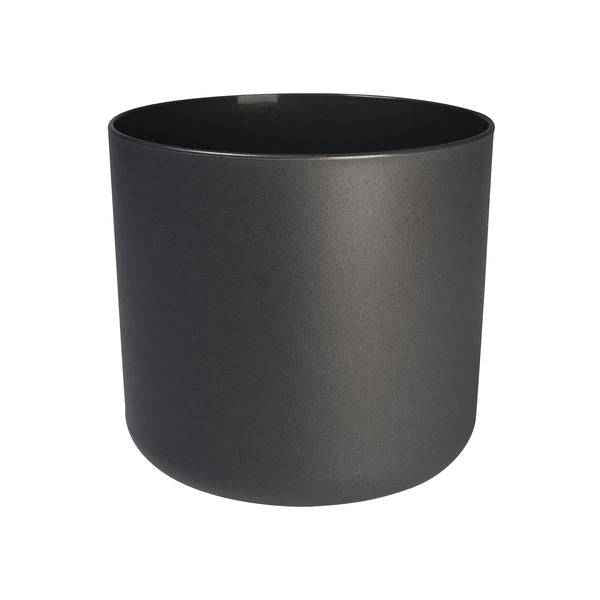 Image of Topf Weiches Anthrazit – D18cm x H18cm – Pflanztopf mit matter Betonoptik – Passend für kompakte Zimmerpflanzen-0