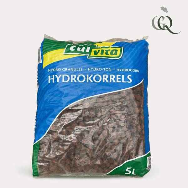 Image of Hydrokörner 8-16mm – 5 Liter – Dekofüllmaterial für Blumentöpfe – natürliches Aussehen – Drainage & Stabilität-1