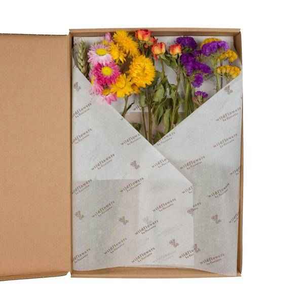 Image of Getrocknete Blumen – Letterbox Blumen – Multi – 5 Sträuße – 30cm – Handgebunden & nachhaltig – Dekoration & Geschenkidee-0