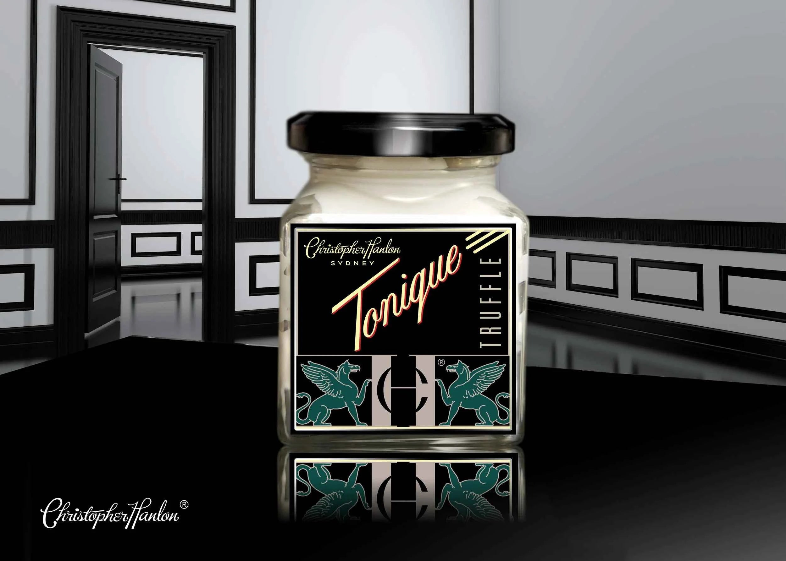 Image of CHRISTOPHER HANLON BLACK TRUFFLE. WHITENING ANTI ÂGE SKIN TREATMENT WITH ROSE STEM CELLS