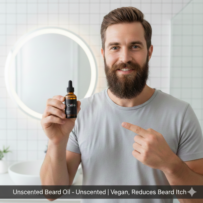 Image of Unscented Beard Oil - Unscented | Vegan, Reduces Beard Itch