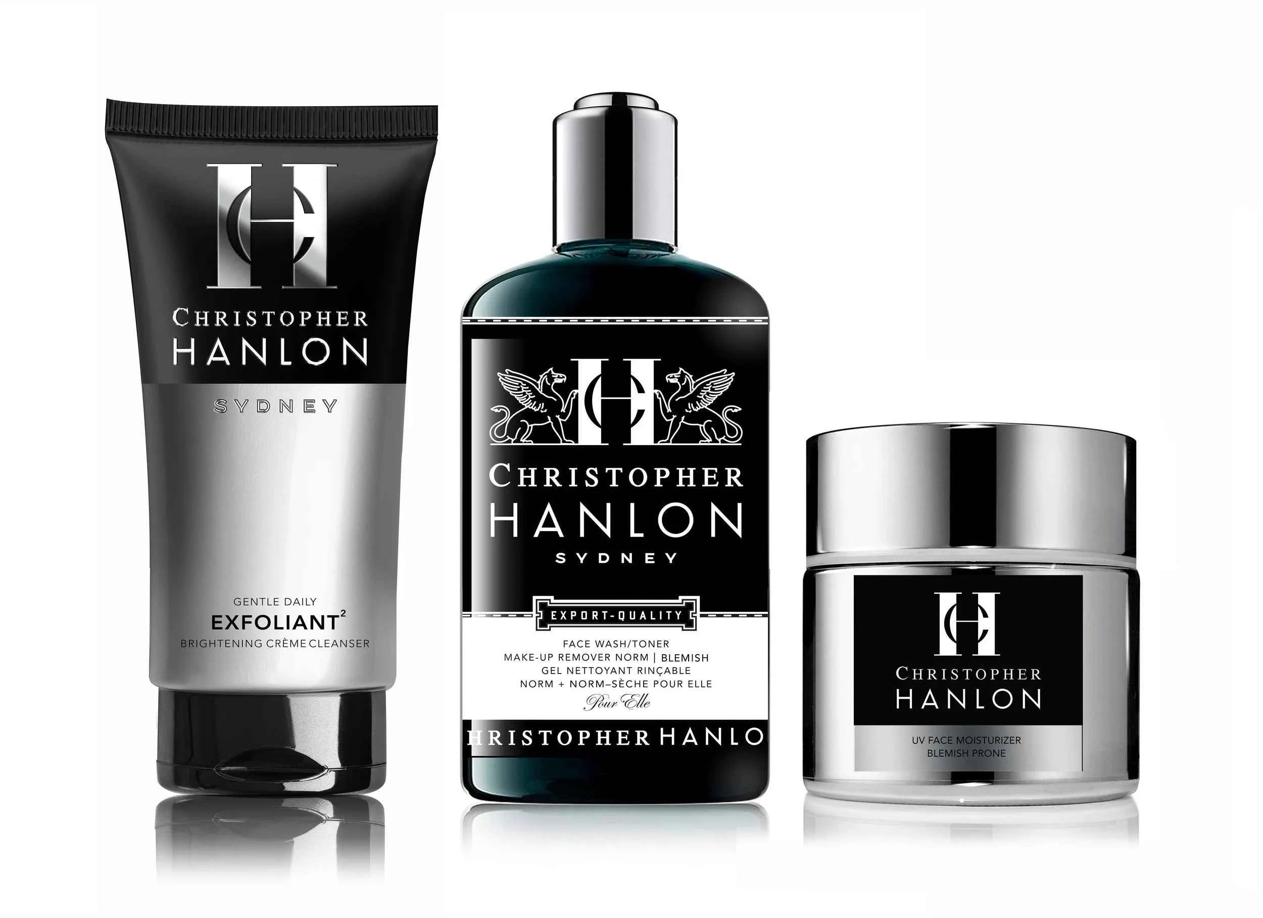 Image of 3 Schritte SKINCARE DEAL | CHRISTOPHER HANLON Akne Pflege Set